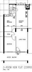 Blk 410 Bedok North Avenue 2 (Bedok), HDB 3 Rooms #630560441